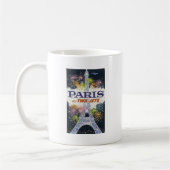 Mug Tour Eiffel vintage Paris Air Travel (Gauche)