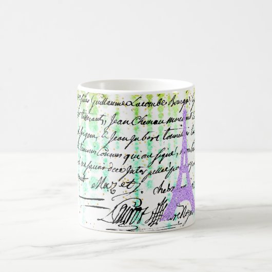 Mug Tour Eiffel violet (Centre)