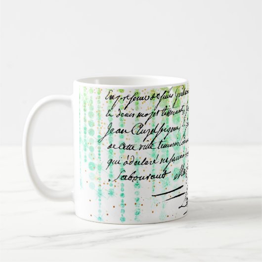 Mug Tour Eiffel violet (Gauche)