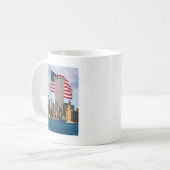 Mug Tour jumelle Amérique (Devant gauche)