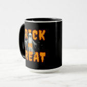 Mug tour ou friandise halloween épouvantable fantôme c (Devant gauche)