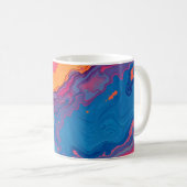 Mug Tourbillon abstrait (Devant droit)
