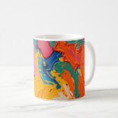 Mug Tourbillon Abstrait (Devant droit)