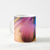 Mug Tourbillon abstrait coloré (Devant gauche)