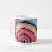Mug Tourbillon d'aquarelle (Devant gauche)