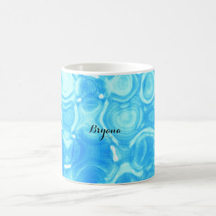 Mug Tourbillon d'art de cercle de glamour rétro vintag