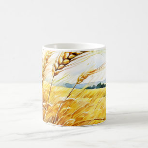 Mug Tourbillon de blé doré en été