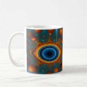 Mug Tourbillon de Couleurs : Danse Abstraite de l'Huil