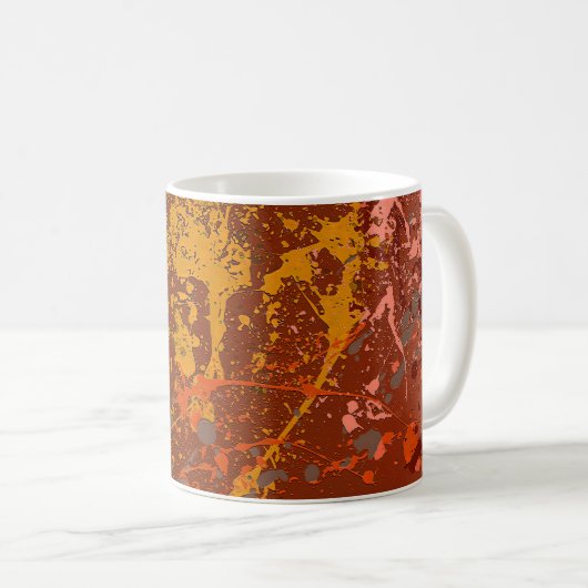 Mug Tourbillon de pêche (Devant droit)