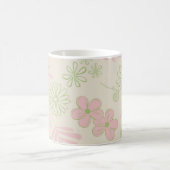 Mug Tourbillon rose vert Y2K printemps et été (Centre)