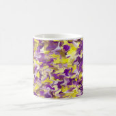 Mug tourbillon violet jaune 325ml (Centre)
