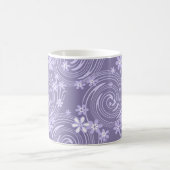 Mug Tourbillon violet sans couture couleur lavande fle (Centre)
