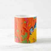 Mug Tourbillonnement abstrait (Centre)
