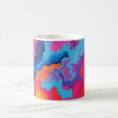 Mug Tourbillonnement abstrait (Centre)