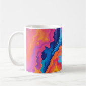 Mug Tourbillonnement abstrait (Gauche)