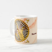 Mug Tourbillons de saxophone (Devant gauche)