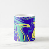 Mug Tourbillons Océaniques Abstraits (Centre)