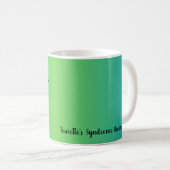 Mug Tourette au café guerrier (Devant droit)