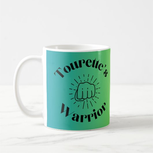Mug Tourette au café guerrier (Gauche)