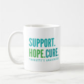 Mug tourette de soutien espoir de guérison conscience  (Gauche)