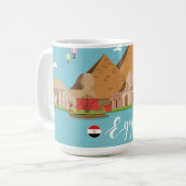 Mug Tourisme Egypte (Devant gauche)