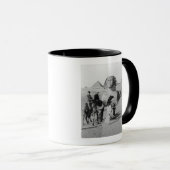 Mug Touristes en voyage par Sphinx (Devant droit)