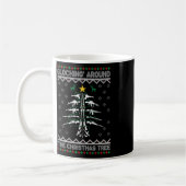 Mug Tournant autour de l'arbre de Noël Pull de Noël la (Gauche)