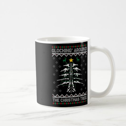 Mug Tournant autour de l'arbre de Noël Pull de Noël la (Droite)