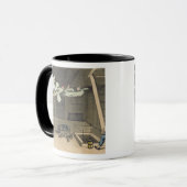 Mug Tournant dedans - et encore, plat 'de l'avènement (Devant gauche)