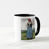 Mug Tournant le foin (huile sur la toile) (Devant droit)