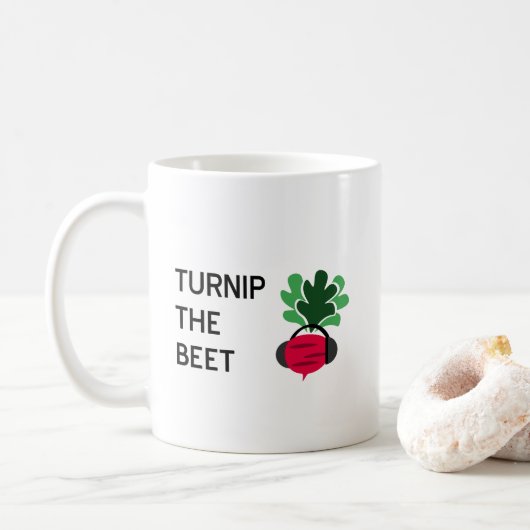Mug Tourne le betterave (Avec donut)