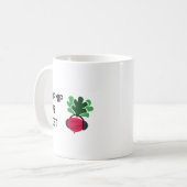 Mug Tourne le betterave (Devant gauche)