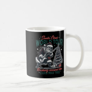 Mug Tournée mondiale de Santa Claus Rocking Around The