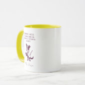 Mug Tourner des pages, changer les esprits, illuminer (Devant gauche)