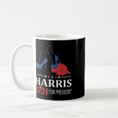 Mug Tourner La Tête Sur L'Élection Casquette Red Mega (Gauche)