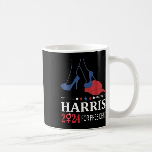 Mug Tourner La Tête Sur L'Élection Casquette Red Mega (Droite)