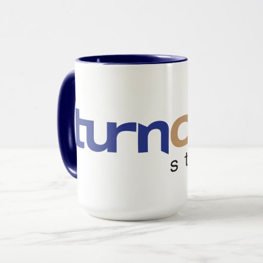 Mug Tourner un logo Studio (Devant gauche)