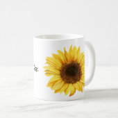 Mug tournesol (Devant droit)