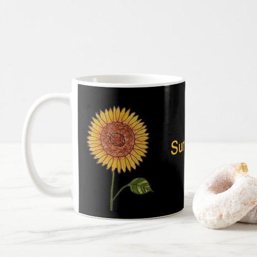 Mug Tournesol (Avec donut)