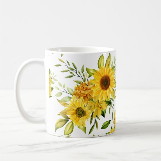 Mug Tournesol 8 (Gauche)