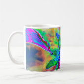 Mug tournesol Abstrait de chakra psychédélique (Gauche)