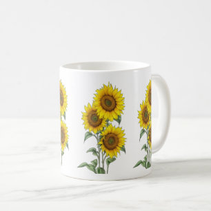 Mug Tournesol aquarelle