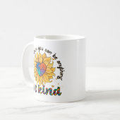 Mug Tournesol autiste (Devant gauche)