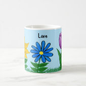 Mug Tournesol Capriceux Daisy Tulipe Amour (Centre)