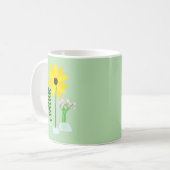 Mug Tournesol de chimie (Devant gauche)