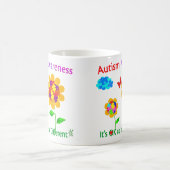 Mug Tournesol de sensibilisation à l'autisme (Centre)