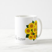 Mug Tournesol de Ya-Ya (Devant droit)