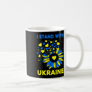 Mug Tournesol du cœur Je suis avec l'Ukraine