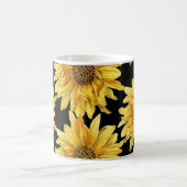 Mug Tournesol en céramique jaune doré joyeux (Centre)