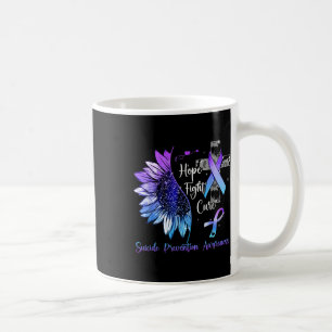 Mug Tournesol Espoir Lutte Guérison Prévention du Suic